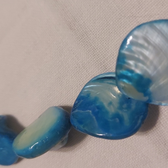 Abalone Necklace and Earring set - Picture 2 of 4